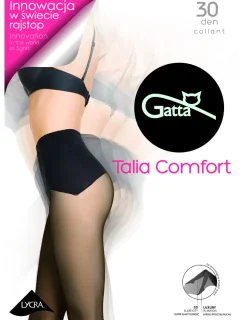 COMFORT Dámské bezešvé punčochové kalhoty se lemem model 20794187 - Gatta