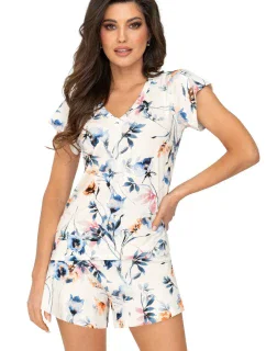 PIŻAMA DAMSKA model 20794588 1/2 ECRU - Donna