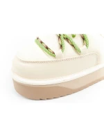 Dámske zimné snehové topánky D.Franklin fashion fur insulated boots beige green women