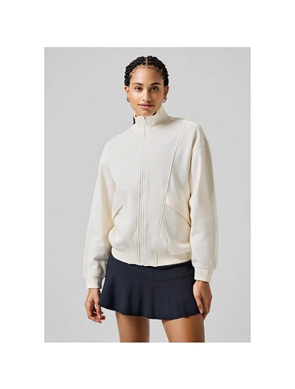 Bluza CASALL Comfy Full Zip Sweater biały