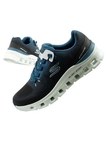 Pánske tenisky Skechers Glide-Step Pro pohodlné športové topánky navy blue Pánske tenisky Skechers Glide-Step Pro pohodlné športové topánky navy blue