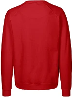 O Unisex raglánová mikina z bio bavlny red model 22504930 - Neutral