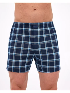 Pánské boxerky Comfort model 21796509 Modrá mix vzor - Cornette