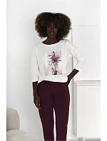 model 21462729 BLOUSE - OFF PINK