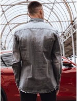 Pánská šedá košile Dstreet model 21977363 - FashionStreet Pánská šedá košile Dstreet model 21977363 - FashionStreet