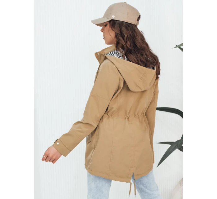 Dámská bunda tmavě béžová Dstreet model 21977375 - FashionStreet