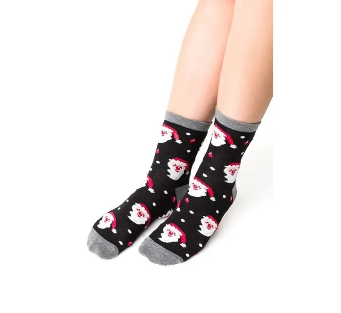 Dámské vánoční ponožky model 21327638 3540 - Steven Dámské vánoční ponožky model 21327638 3540 - Steven