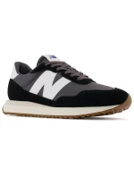 Čierne semišové pánske športové tenisky New Balance (MS237GA)