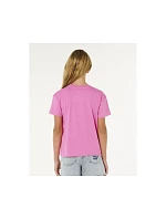 Dievčenské tričko RIP CURL Surf Puff Relaxed Tee – Girl, ružové Dievčenské tričko RIP CURL Surf Puff Relaxed Tee – Girl, ružové