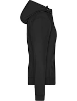 JN Dámská 2vrstvá softshellová bunda s kapucí 02. black/black model 22530531 - Daiber JN Dámská 2vrstvá softshellová bunda s kapucí 02. black/black model 22530531 - Daiber