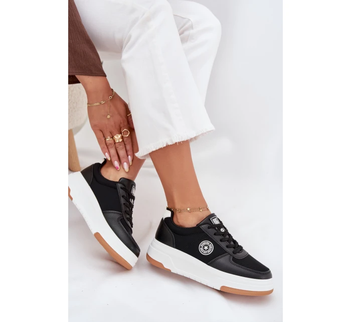 Dámské Tenisky Na Platformě Big Star model 21706338 HIPOLY SYSTEM Černé - Big Star Shoes