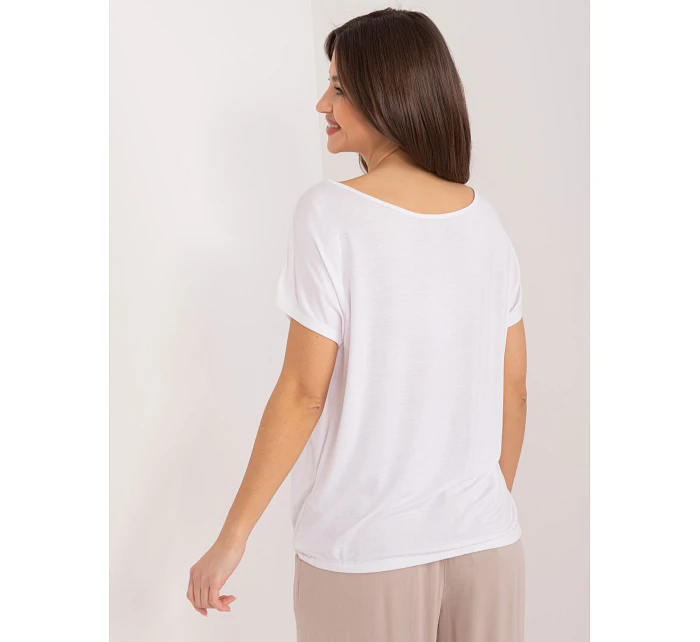 Bluzka model 22087378 biały - FPrice