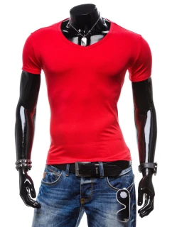 Pánské triko červená model 21085957 - Denley