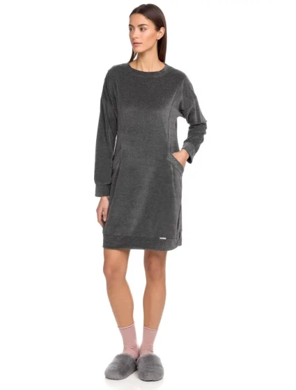 Dámske šaty 15245 - 562 - šedá - Vamp Dámske šaty 15245 - 562 - šedá - Vamp