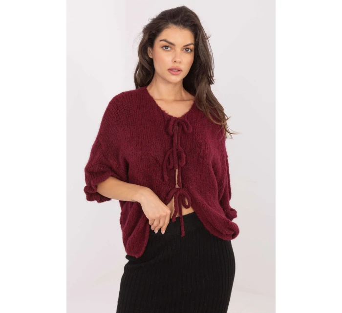 Sveter s gombíkmi model 216109 Taliansko Moda