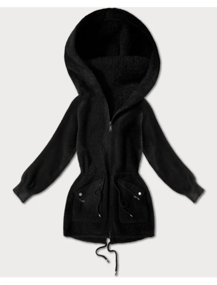 Čierny alpakový overal s vreckami (W010#) Čierny alpakový overal s vreckami (W010#)