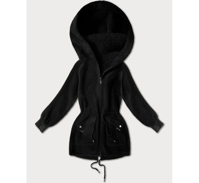 Čierny alpakový overal s vreckami (W010#) Čierny alpakový overal s vreckami (W010#)