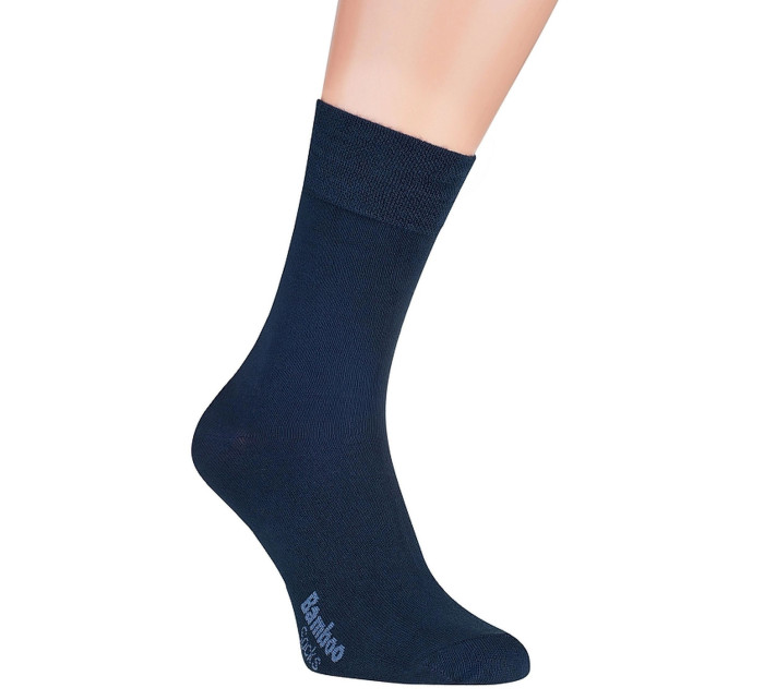 Pánske ponožky 09 dark blue - Skarpol