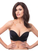 Hladká podprsenka bez ramínek  BRA  černá model 16292682 - Wonderbra