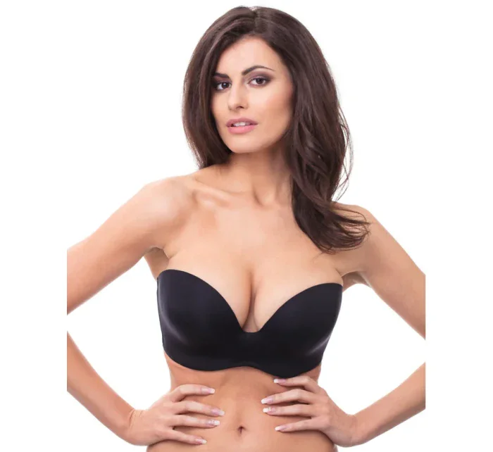 Hladká podprsenka bez ramínek  BRA  černá model 16292682 - Wonderbra