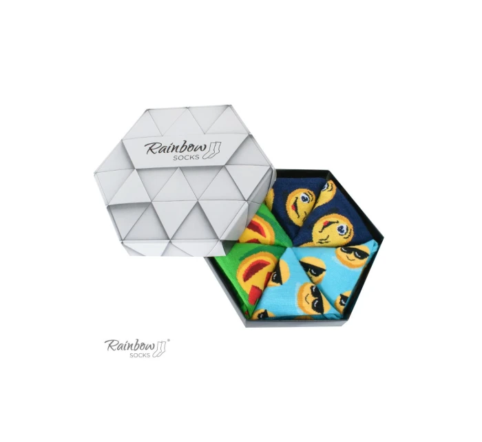Duhové Ponožky   3 model 21606858 - ZOOKSY/RAINBOW SOCKS