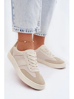 Dámské Nízké Tenisky Big Star TT274768 Béžové