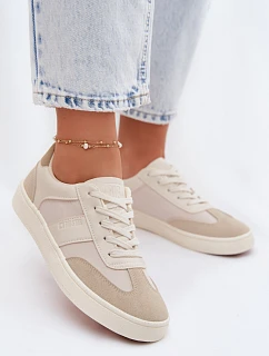 Dámské Nízké Tenisky Big Star TT274768 Béžové