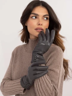 Rękawiczki AT RK model 20613946 ciemny szary - FPrice