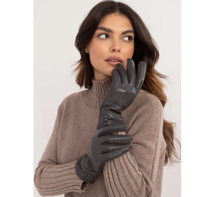 Rukavice AT RK 239805.95 tmavo šedé Rukavice AT RK 239805.95 tmavo šedé