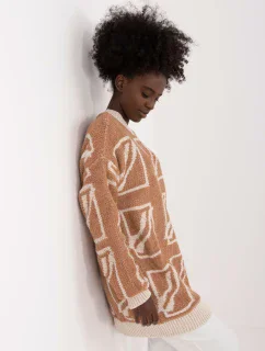 Sweter BA SW model 20301542 camelowy - FPrice