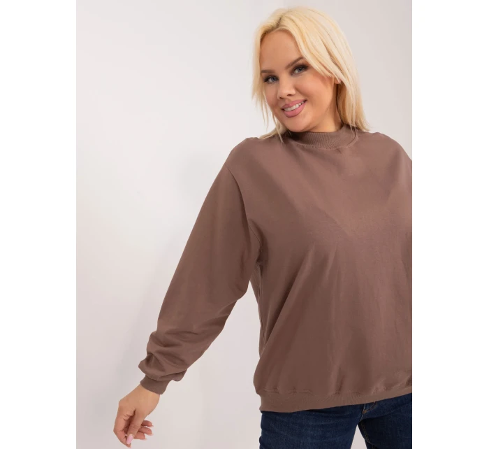 Mikina RV BL 6299.11 hnedá