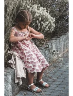 Detské sandále so zapínaním na suchý zips a pletenými remienkami Blue Dianttha Detské sandále so zapínaním na suchý zips a pletenými remienkami Blue Dianttha