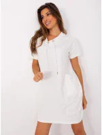 Dámske šaty RV SK 8723.89P Ecru - FPrice Dámske šaty RV SK 8723.89P Ecru - FPrice