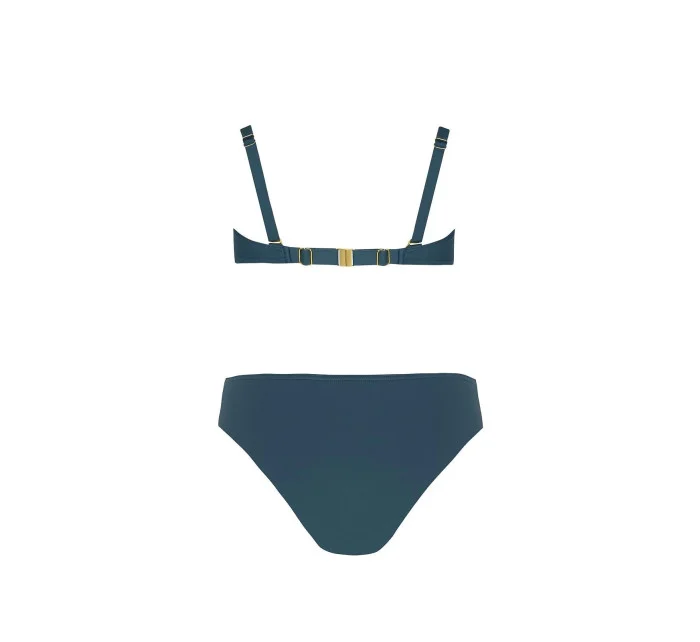 Dámske dvojdielne plavky Honolulu 2 S940V1HN2 tmavozelené - Self Dámske dvojdielne plavky Honolulu 2 S940V1HN2 tmavozelené - Self