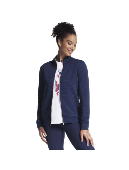 Dámska mikina W3JA261-NVY tmavomodrá - Skechers Dámska mikina W3JA261-NVY tmavomodrá - Skechers