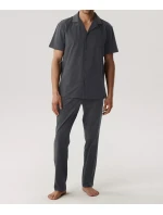 model 20905101 pyžamo kr/r S2XL pánské pyžamo na zip - Atlantic model 20905101 pyžamo kr/r S2XL pánské pyžamo na zip - Atlantic