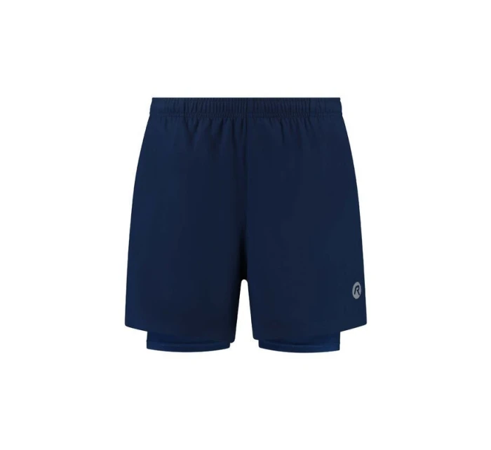 Rogelli spodenki 2w1 ESSENTIAL niebieskie L