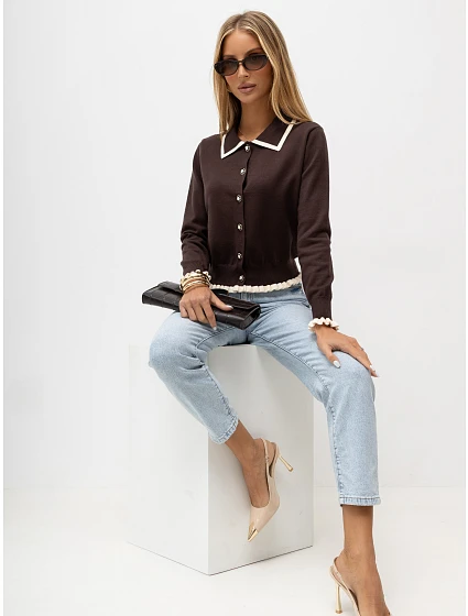 Sweter IR SW model 22303462 brązowy - FPrice