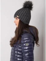 Dámska čiapka 17 tmavo šedá