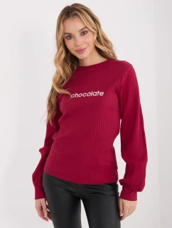 Bluzka RV BZ model 21801793 bordowy - FPrice