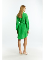 Monnari Dámske šaty s viazankou Zelená