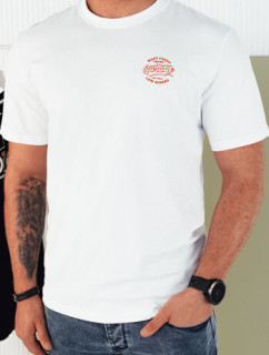 Pánske tričko s bielou potlačou Dstreet RX5415