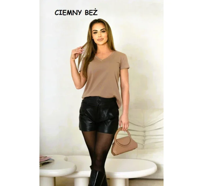 Dámská halenka s krátkým rukávem Dámská halenka s krátkým rukávem