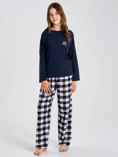 3503 DIEVČENSKÉ DLHÉ PYŽAMO ASTRID 146-158