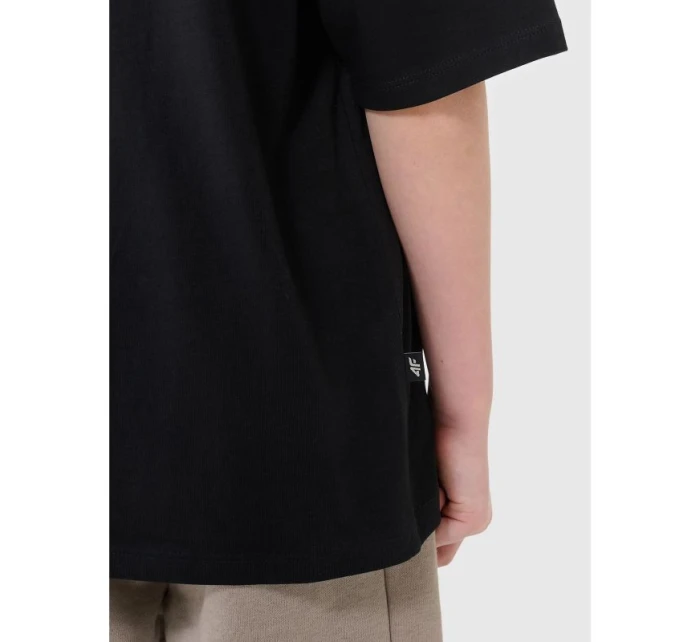 Chlapčenské tričko oversize s 4F 4FJWSS25TTSHM2184-20S