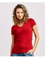 Promodoro 3086 Dámske tričko Slim Fit s výstrihom do V 40.3086 športovo šedé Promodoro 3086 Dámske tričko Slim Fit s výstrihom do V 40.3086 športovo šedé