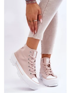 Látkové tenisky na platformě Big Star Nude model 21611860 - Big Star Shoes