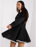 Dámske šaty-DHJ-SK-6801.63P-čierne