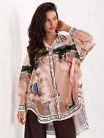 IT košeľa KS 18729.12 svetlo béžová