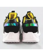 Černé dámské sneakersy se dvojitými model 17229000 - C'M Paris